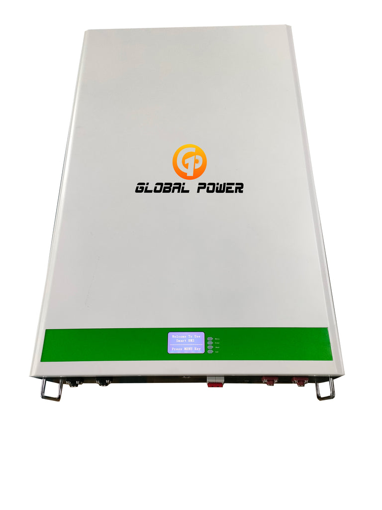 200Ah 51.2V LifePO4 Battery Power Wall with Active Balancer - Wall Mount Version
