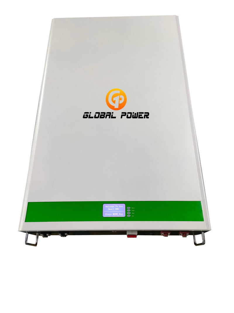 200Ah 51.2V LifePO4 Battery Power Wall with Active Balancer - Wall Mount Version