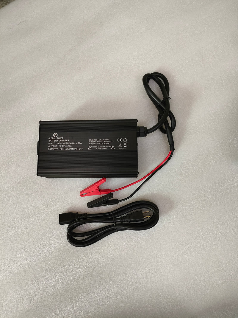 Charger 29.2V 20A LiFePO4 Battery Charger