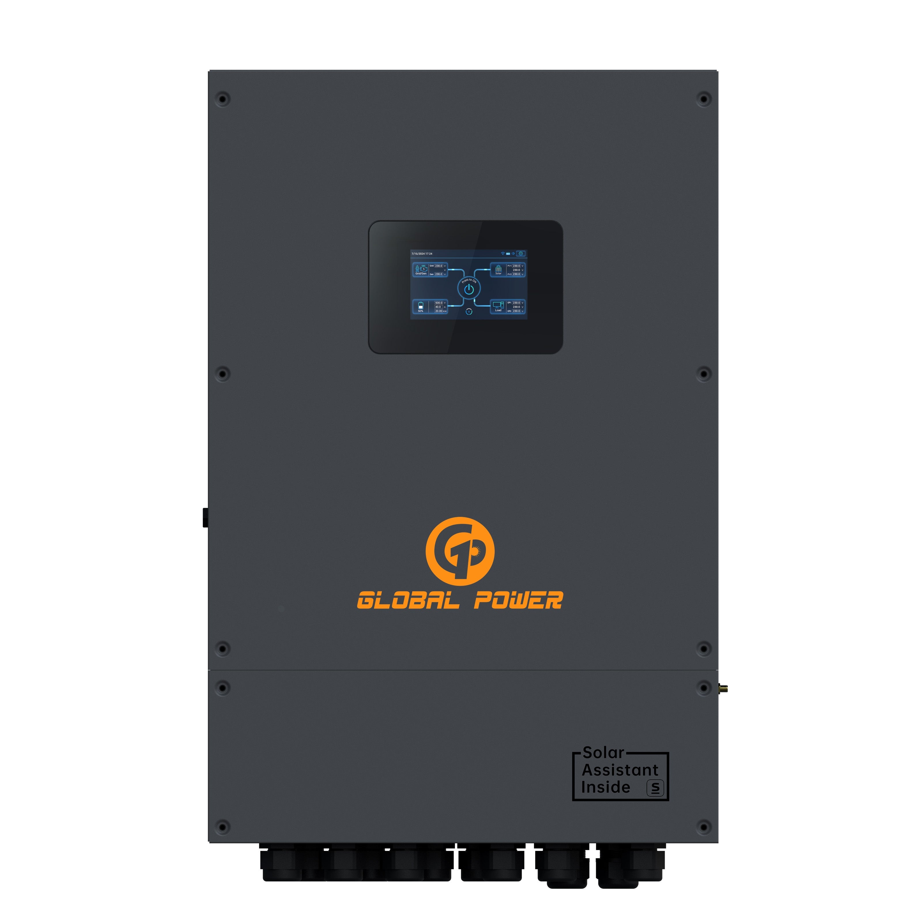 Global Power 10kW/12kPV Hybrid Solar Inverter