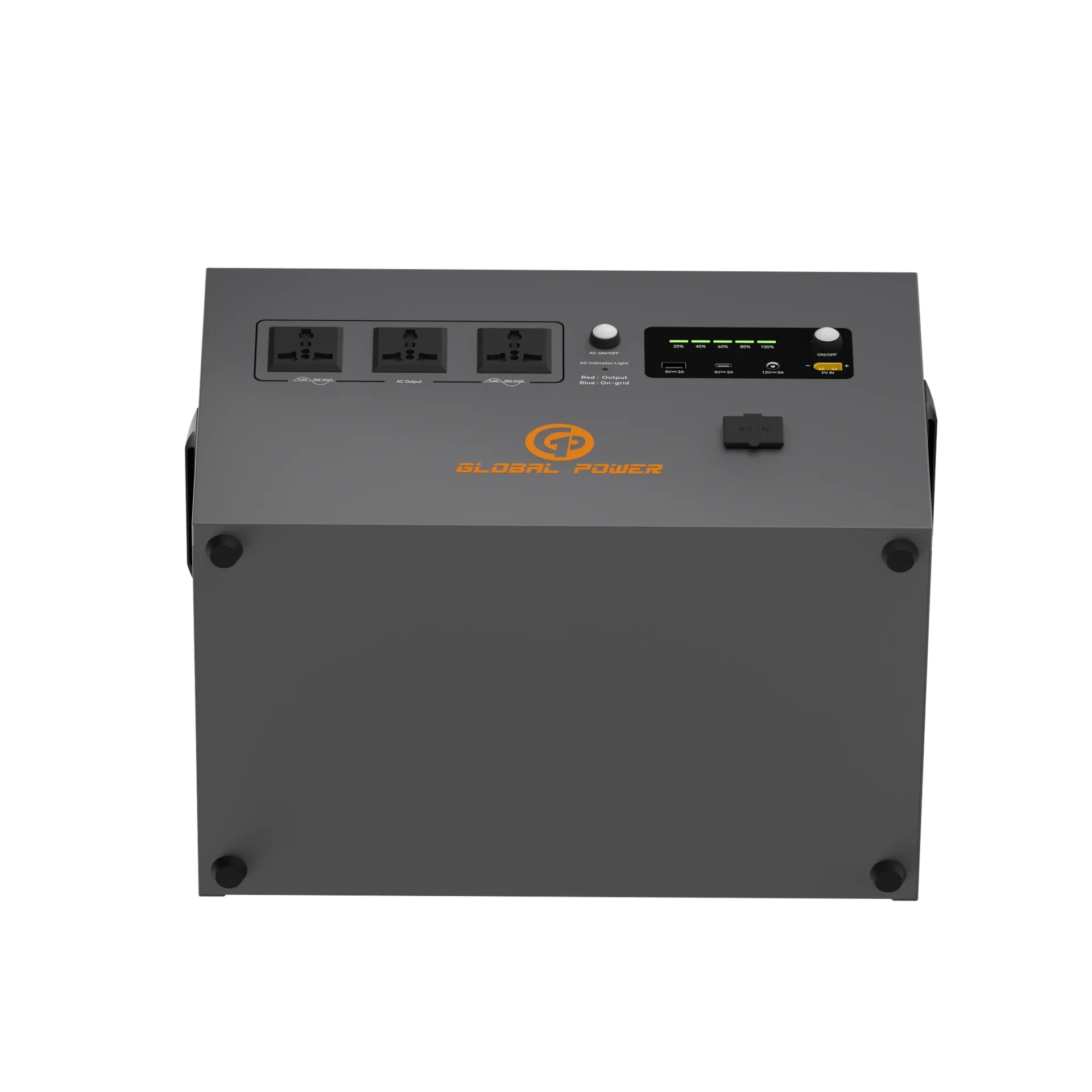 Global Power 2kW / 2560Wh Mini ESS