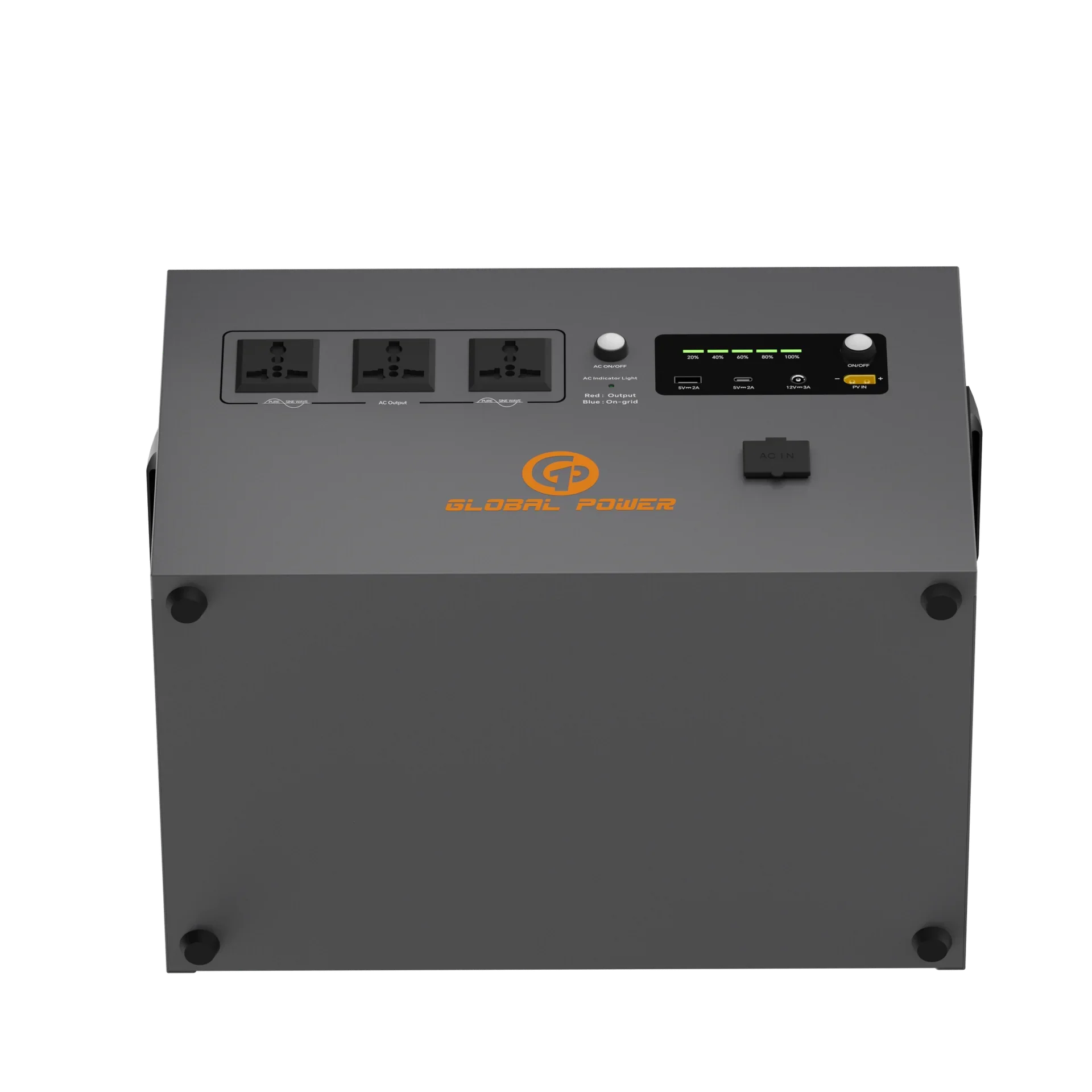 Global Power 2kW / 2560Wh Mini ESS