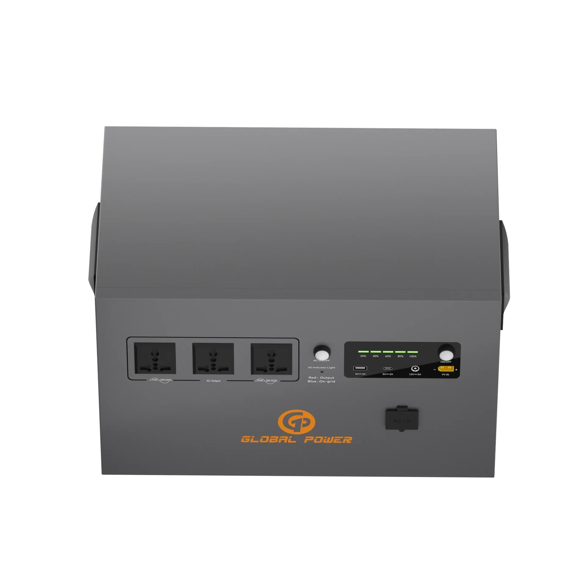 Global Power 2kW / 2560Wh Mini ESS